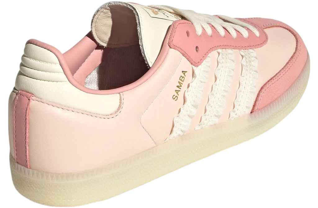 Adidas Samba Wmns Ruffle Stripes Pink / White