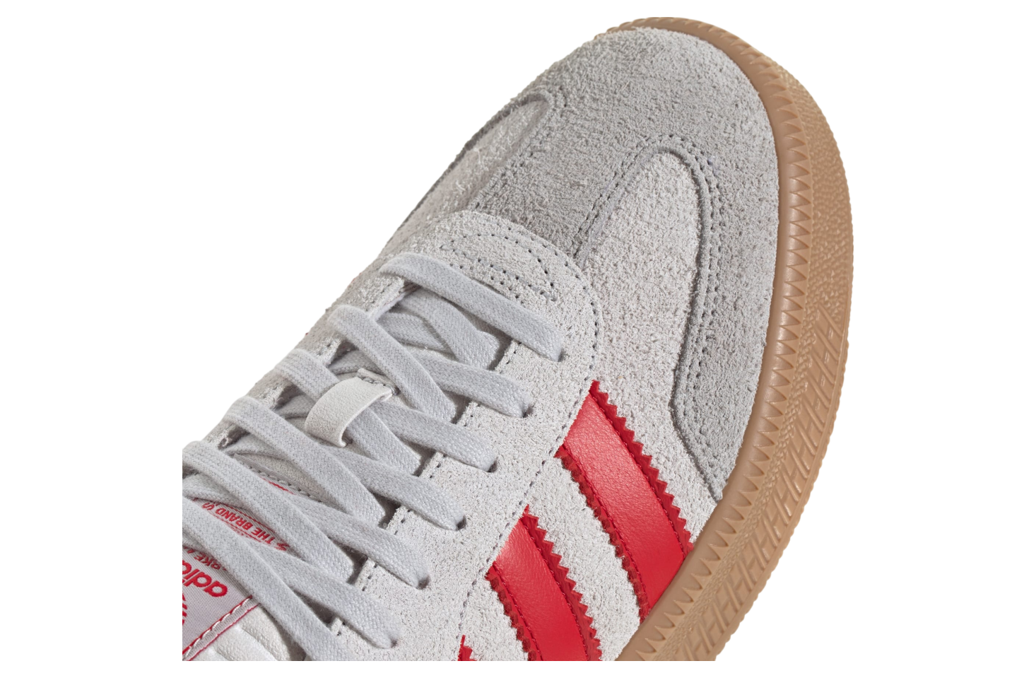 Adidas Samba Xlg Grey One / Better Scarlet