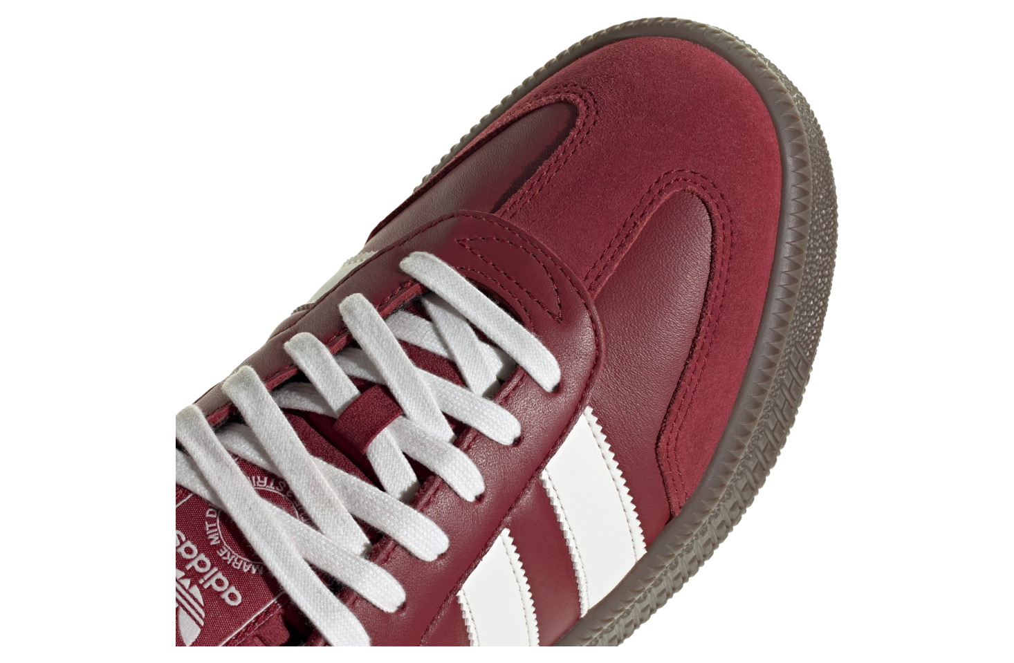 Adidas Samba Xlg Noble Maroon / Core White