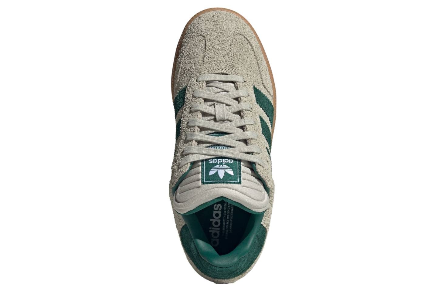 Adidas Samba Xlg Putty Grey / Collegiate Green