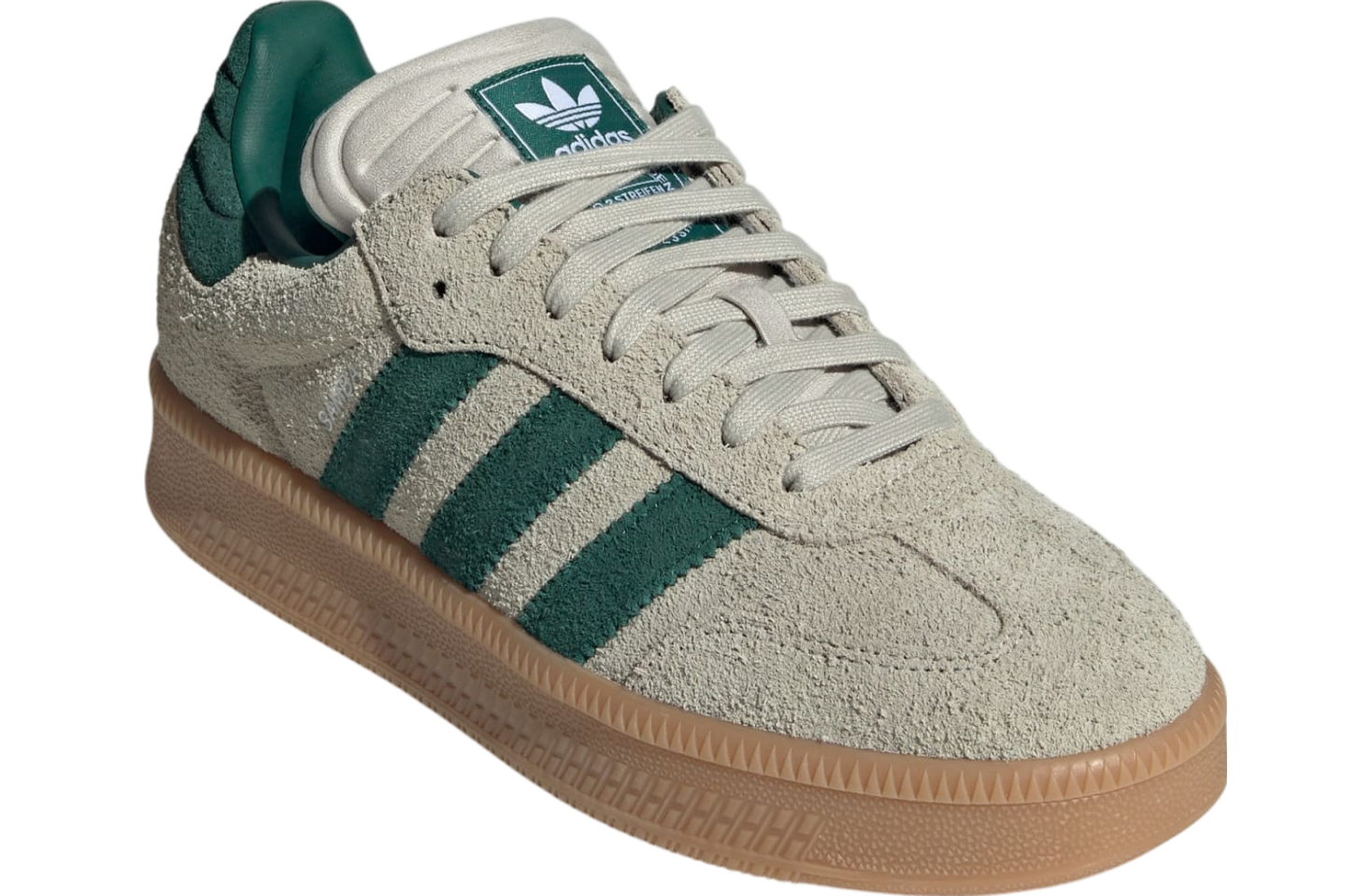 Adidas Samba Xlg Putty Grey / Collegiate Green