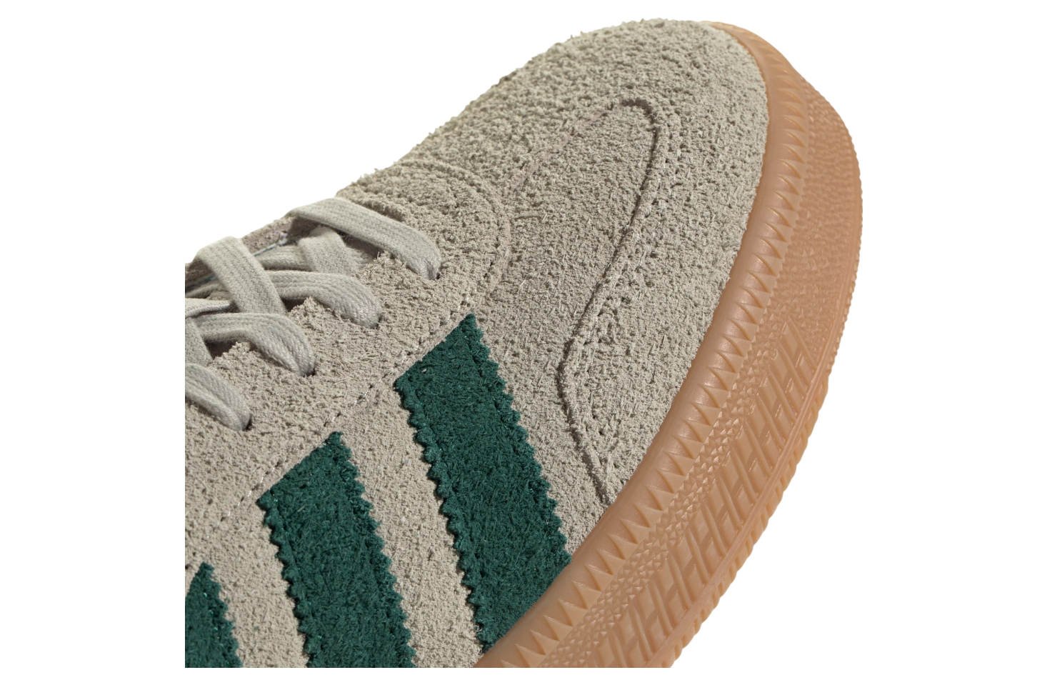 Adidas Samba Xlg Putty Grey / Collegiate Green