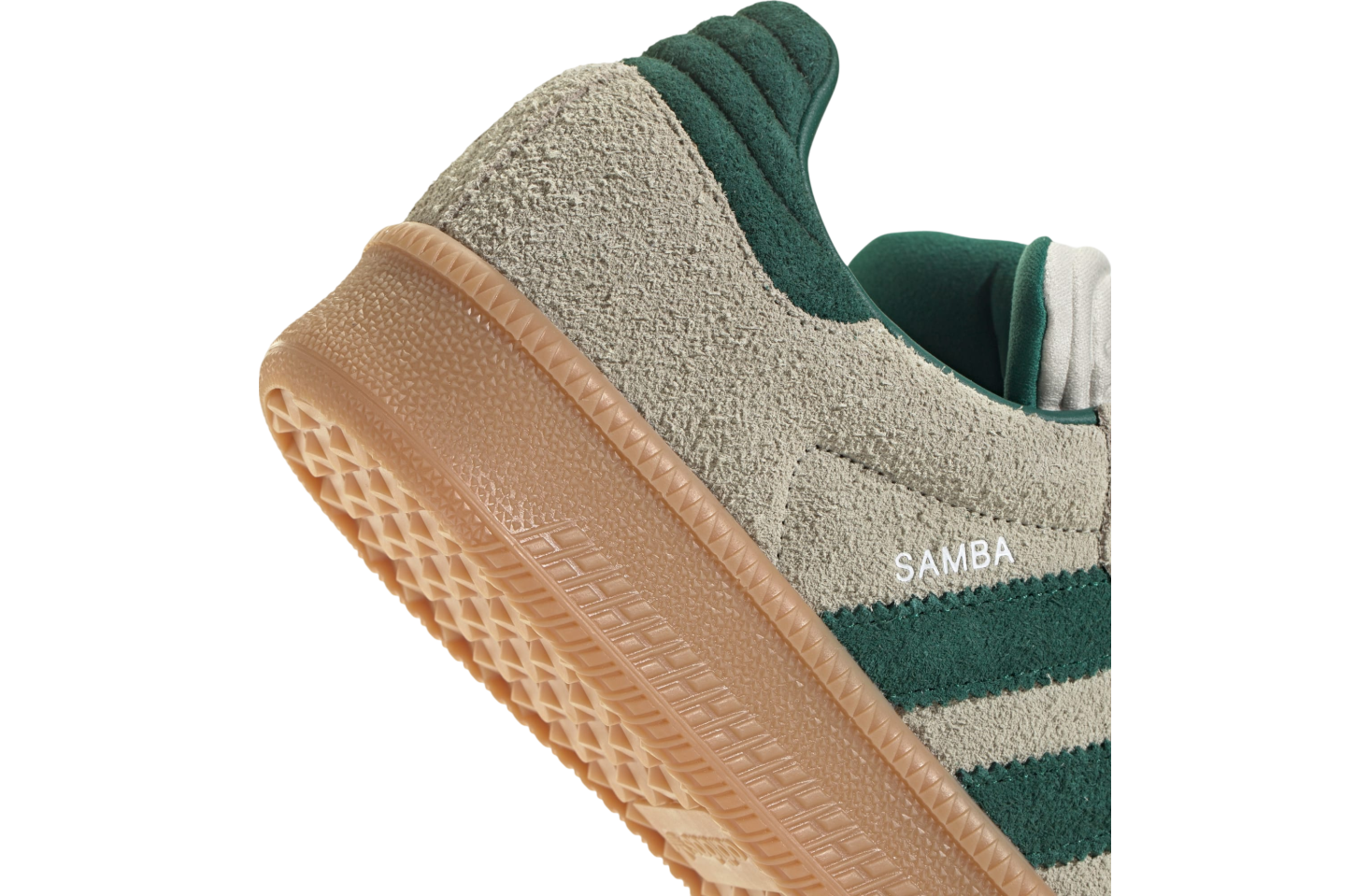 Adidas Samba Xlg Putty Grey / Collegiate Green