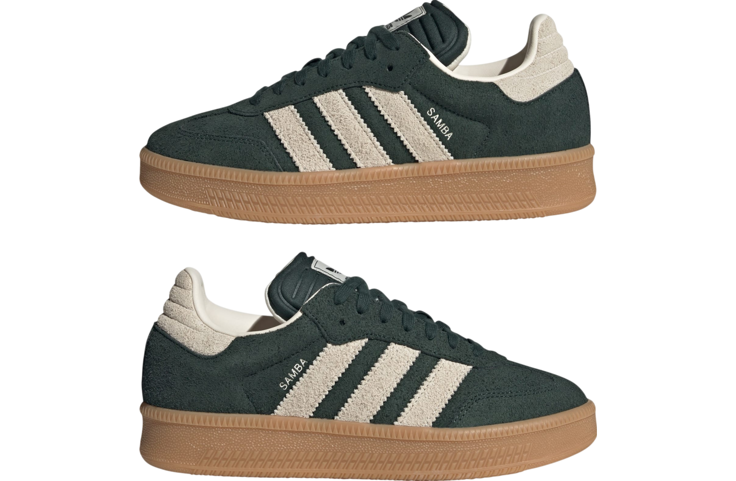 Adidas Samba Xlg Shadow Green / Chalk White