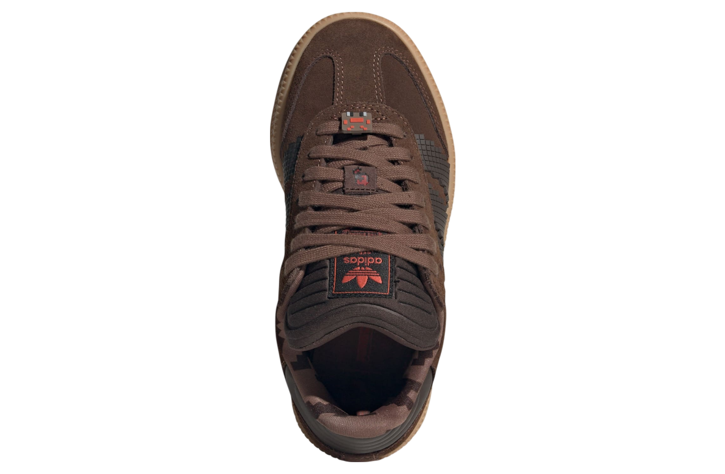 Adidas Samba Xlg X Minecraft GS Brown / Dark Brown