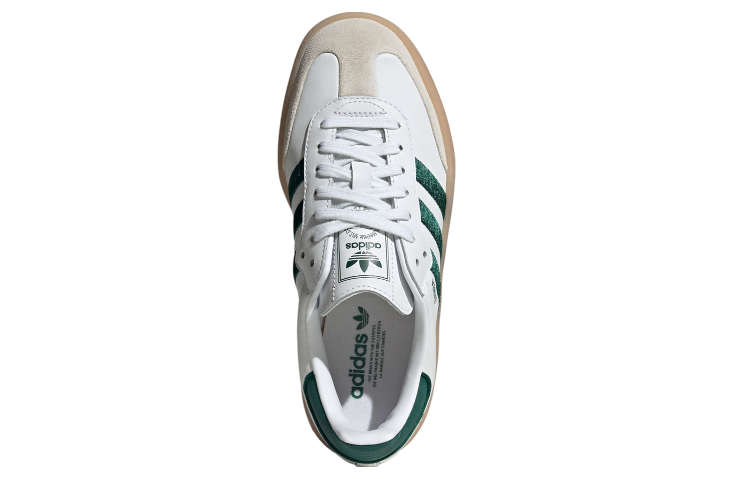 Adidas Sambae Wmns Cloud White / Collegiate Green