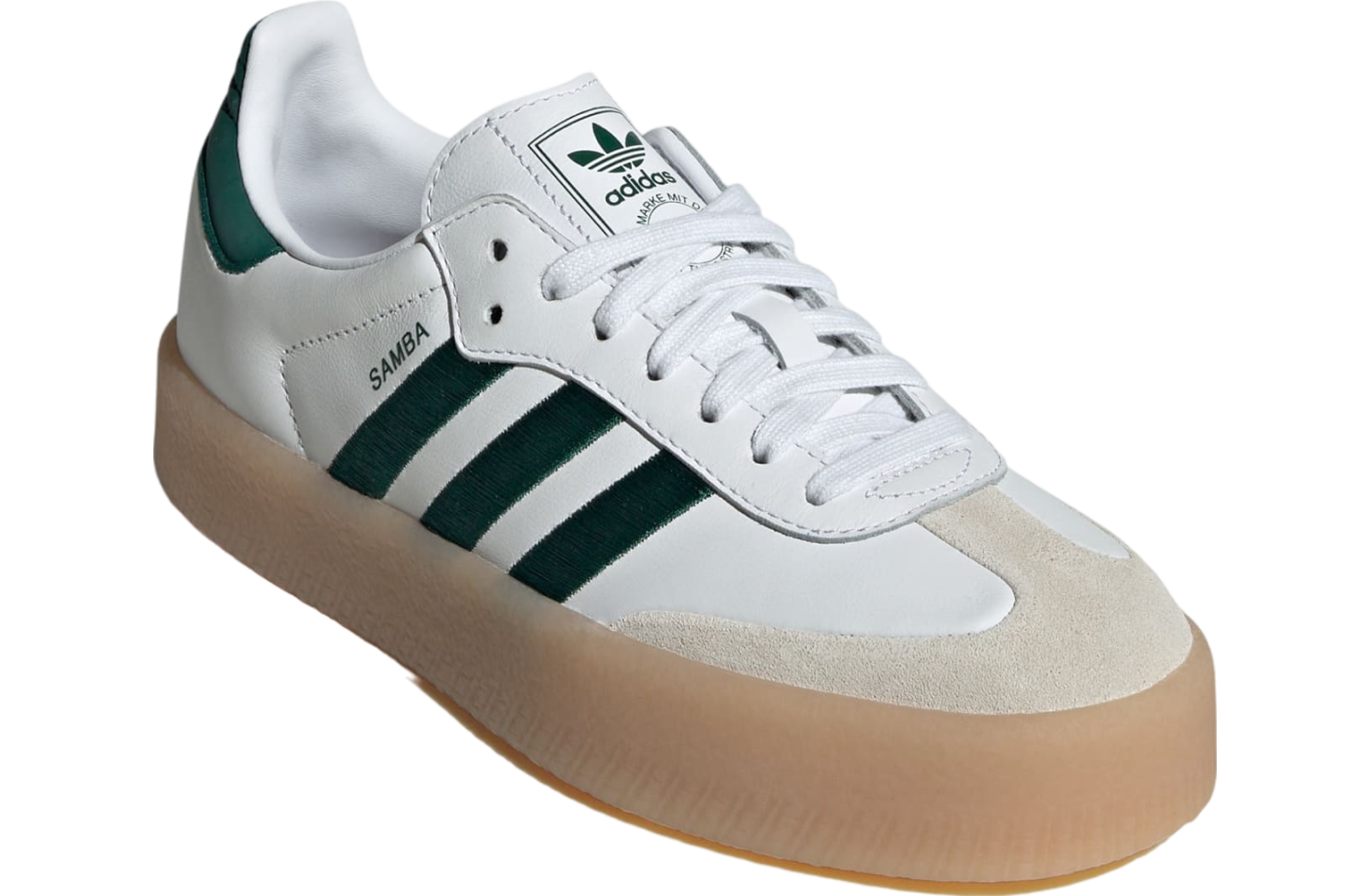 Adidas Sambae Wmns Cloud White / Collegiate Green