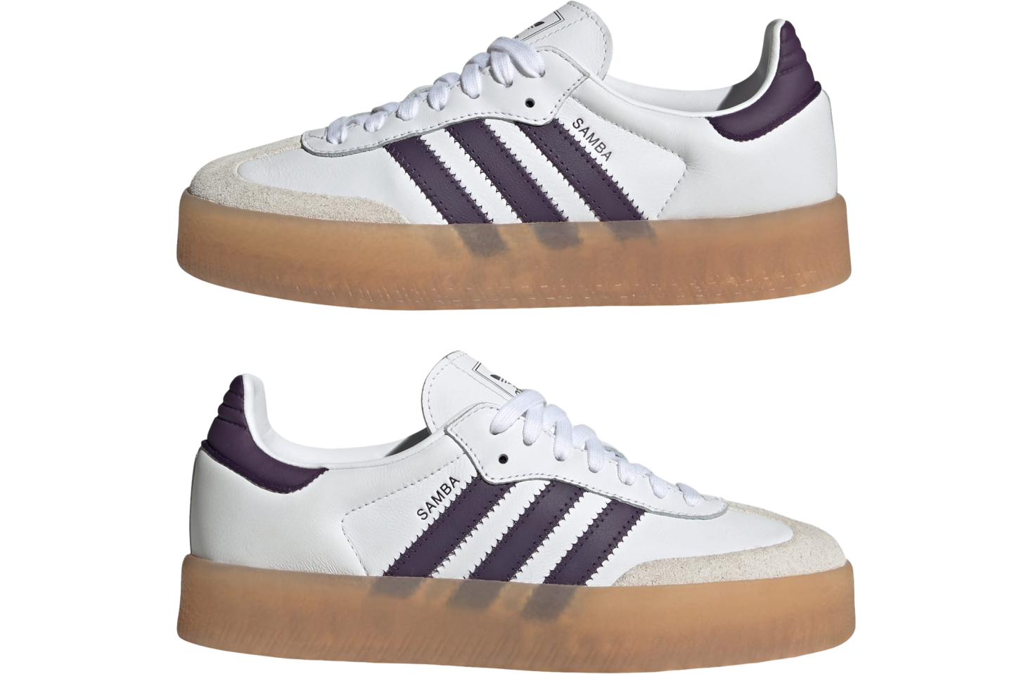 Adidas Sambae Wmns Cloud White / Off White / Aurora Plum