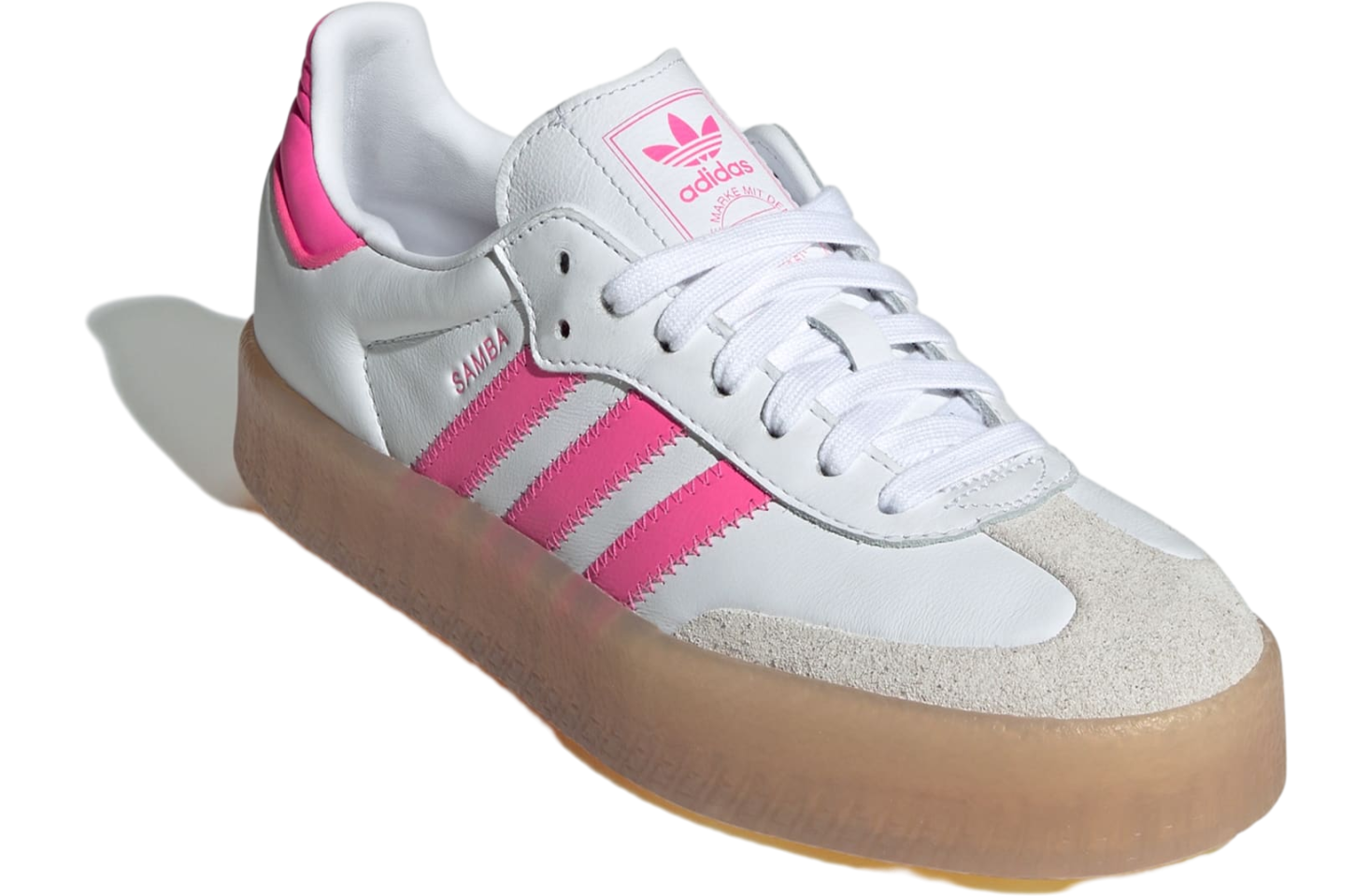 Adidas Sambae Wmns Cloud White / Off White / Lucid Pink