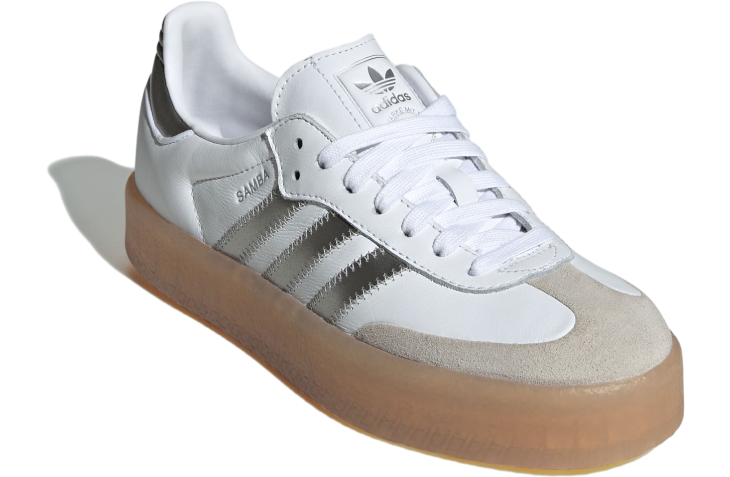 Adidas Sambae Wmns Cloud White / Silver Metallic / Gum