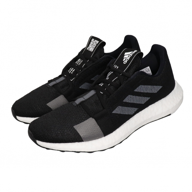 adidas SenseBoost Go Core Black Grey Five Footwear White - Jul 2019 - F33908