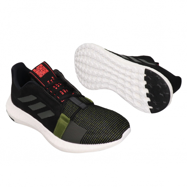 adidas SenseBoost Go Core Black Legend Earth