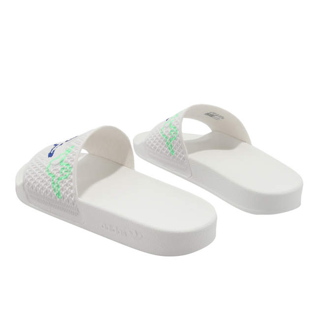 adidas Shmoofoil Slide Cloud White Bright Red