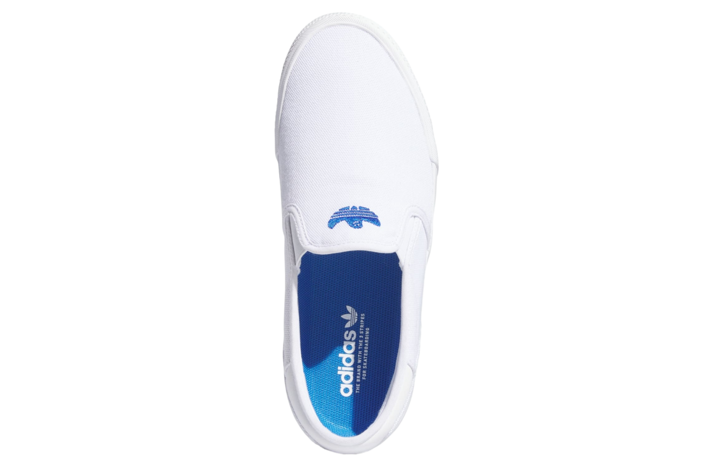 Adidas Shmoofoil Slip Wmns Cloud White / Blue Bird