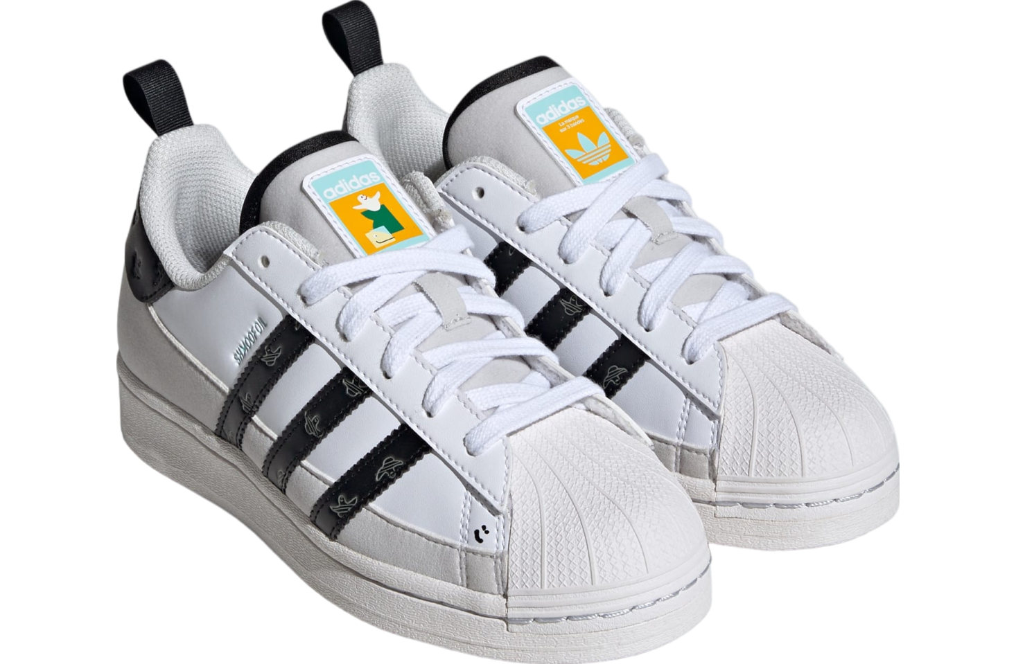 Adidas Shmoofoil Superstar GS Cloud White / Core Black