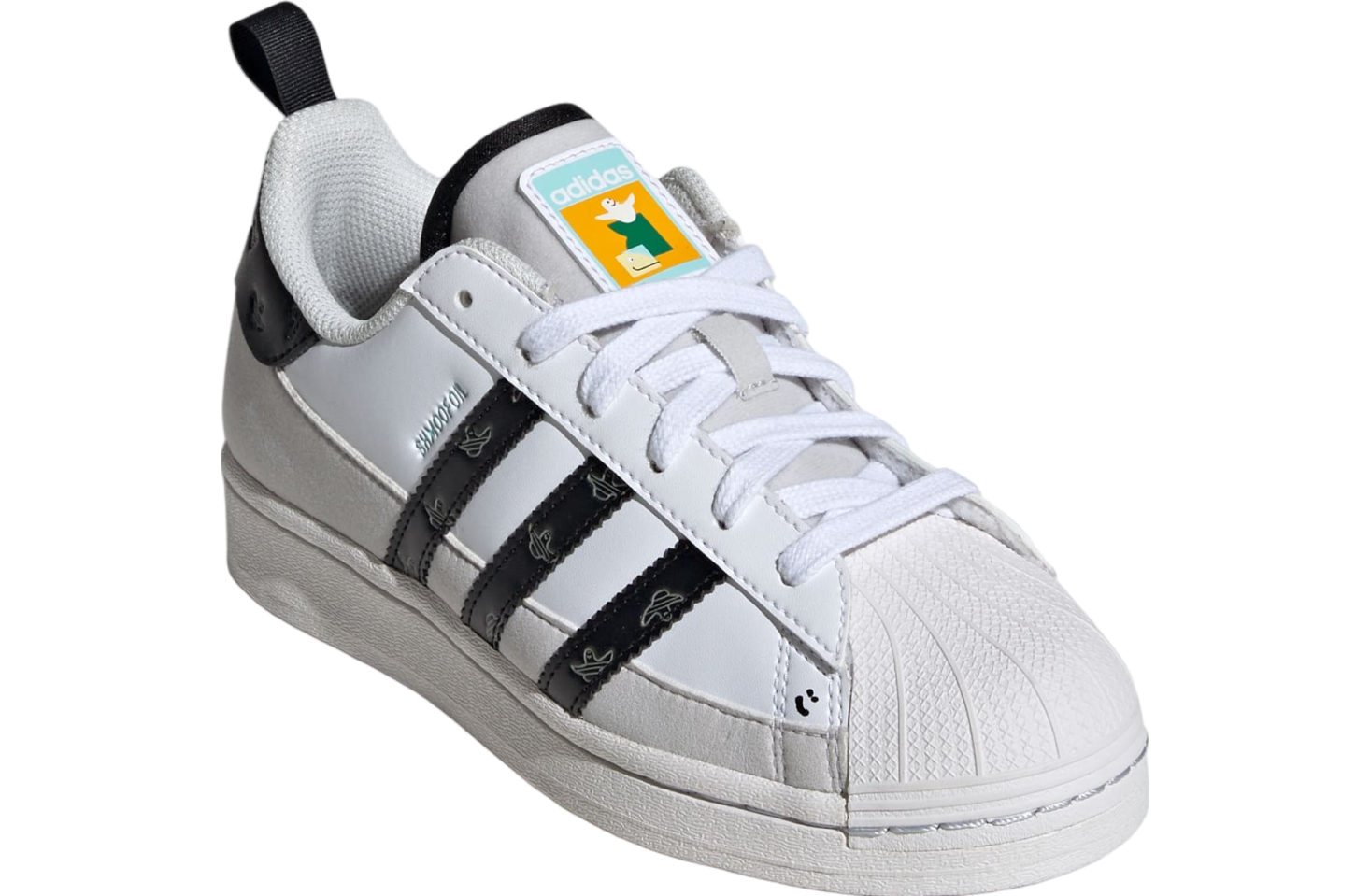 Adidas Shmoofoil Superstar GS Cloud White / Core Black