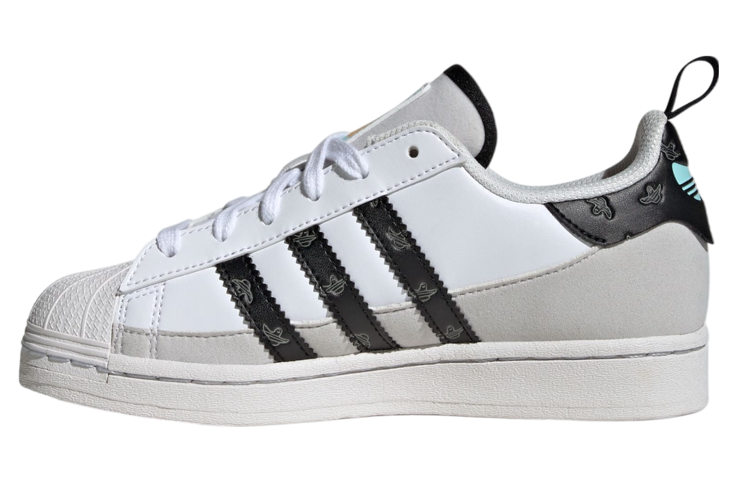 Adidas Shmoofoil Superstar GS Cloud White / Core Black