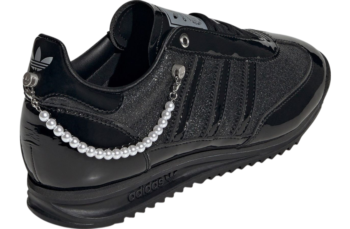 Adidas SL 72 Black Patent Pearls