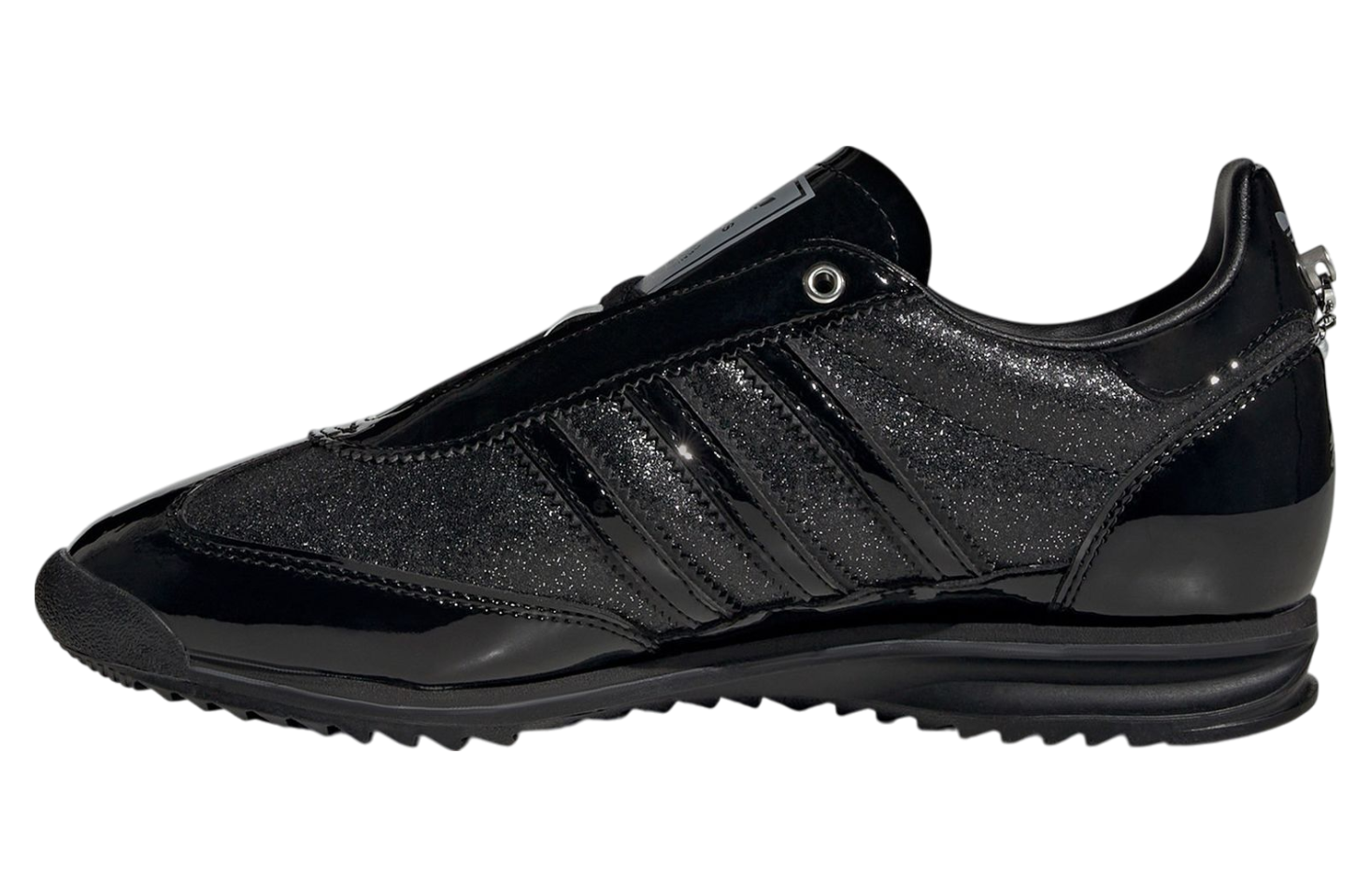 Adidas SL 72 Black Patent Pearls