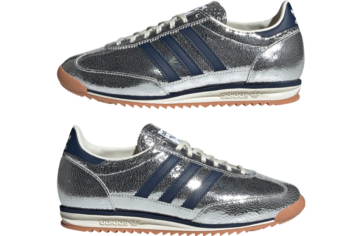 Adidas SL 72 OG Silver Metallic / Collegiate Navy