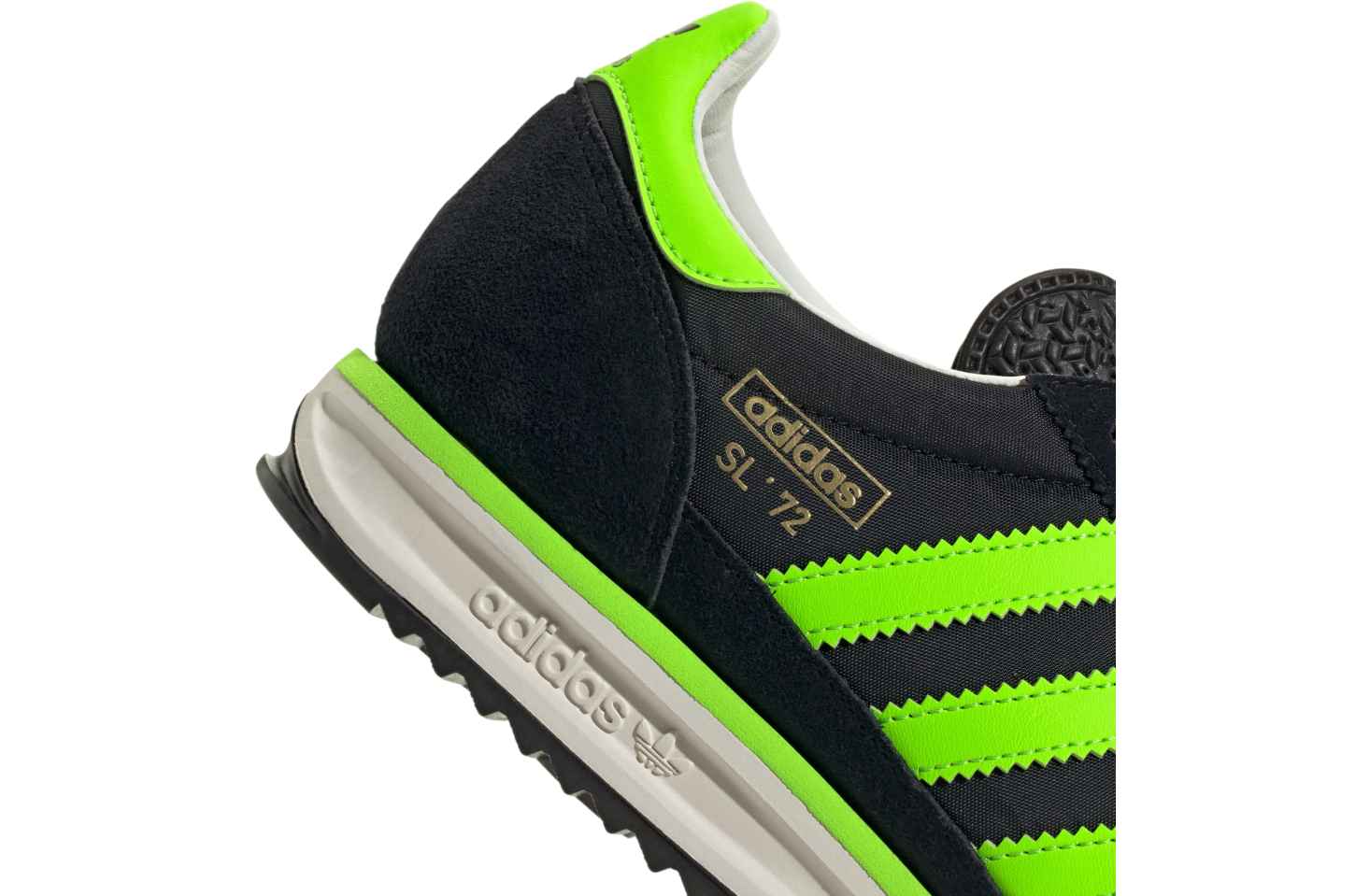 Adidas SL 72 RS Core Black / Solar Green