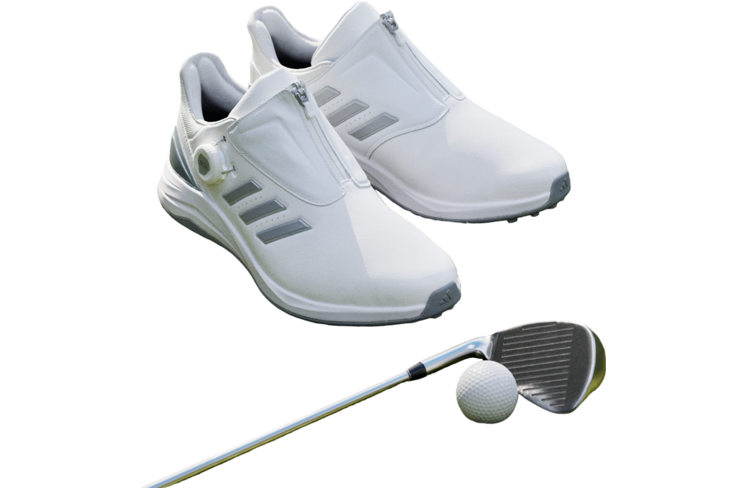 Adidas Solarmotion Boa 24 Spikeless Golf Cloud White / Silver Metallic