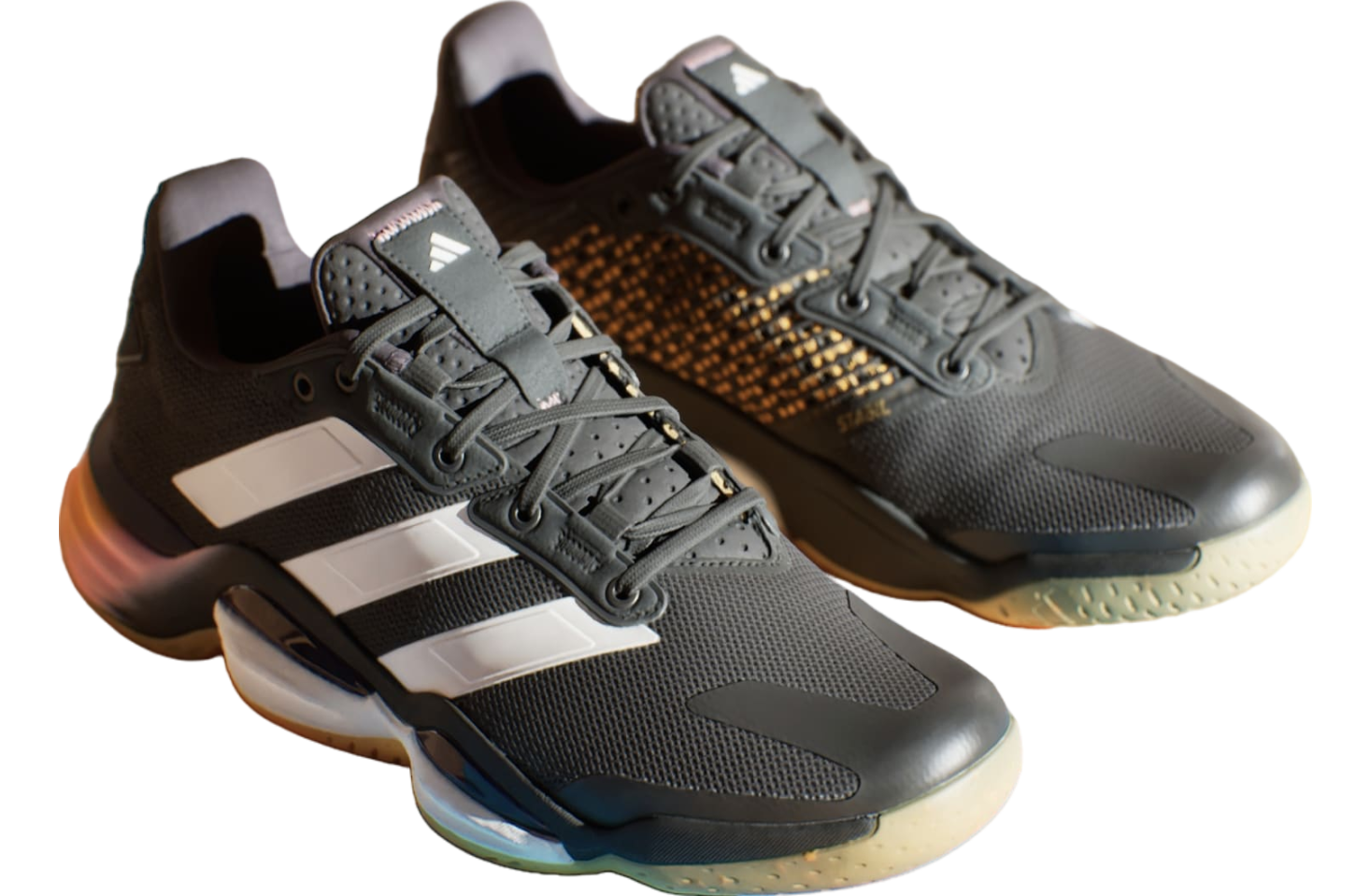 Adidas Stabil 16 Indoor Core Black / Aurora Black