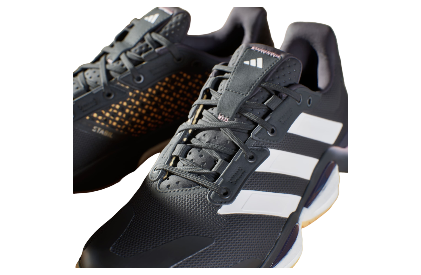 Adidas Stabil 16 Indoor Core Black / Aurora Black