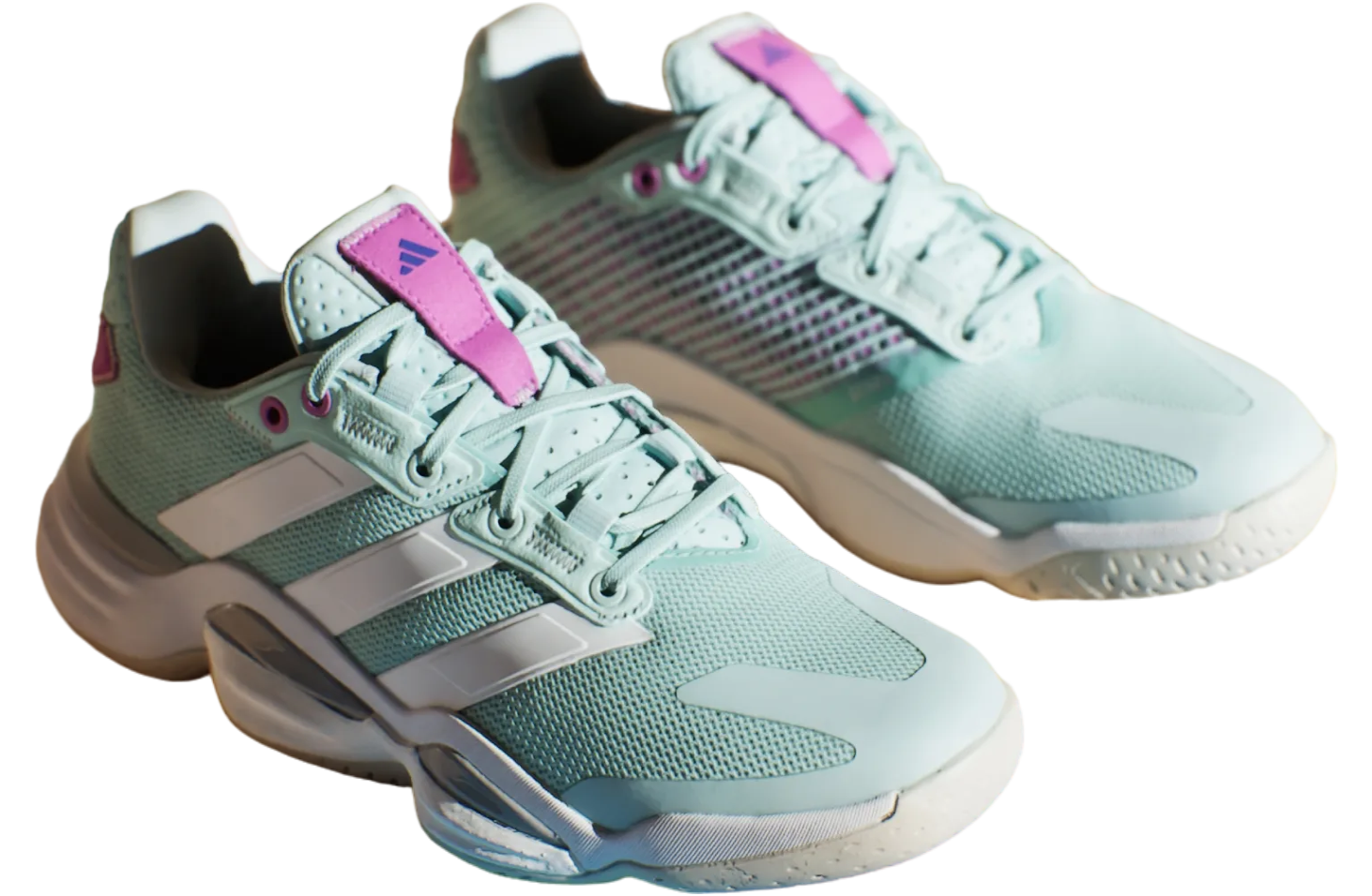 Adidas Stabil 16 Indoor WMNS Semi Flash Aqua / Cloud White