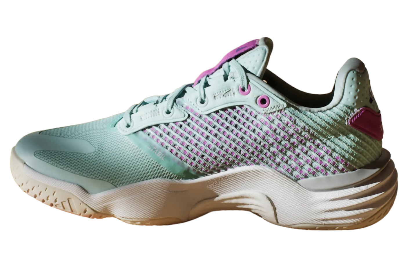 Adidas Stabil 16 Indoor Wmns Semi Flash Aqua / Cloud White