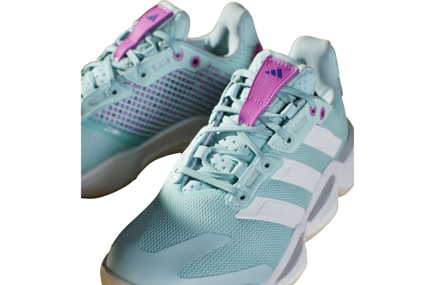 Adidas Stabil 16 Indoor WMNS Semi Flash Aqua / Cloud White