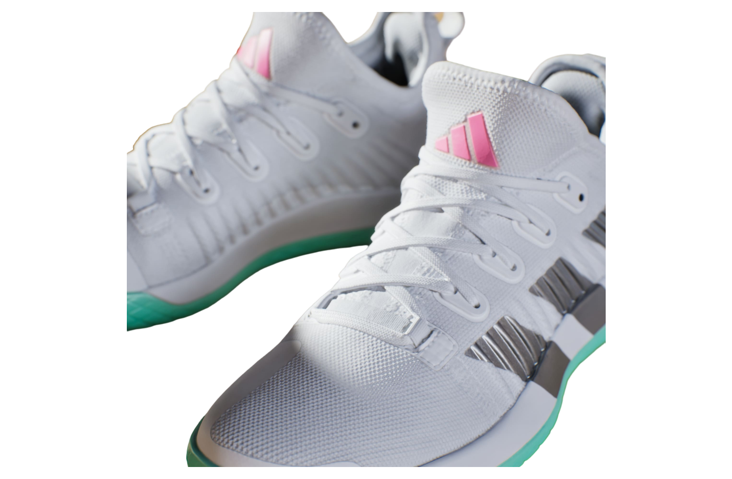 Adidas Stabil Next Gen Handball WMNS Cloud White Lucid Pink Dec 2023 IG3402 KicksOnFire