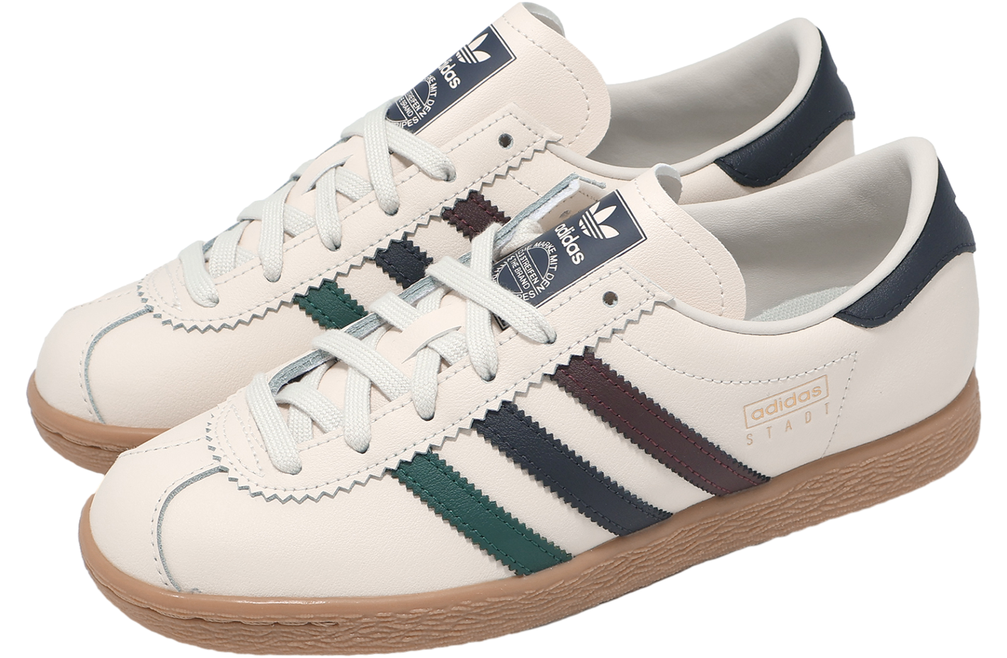 Adidas Stadt Chalk White / Maroon