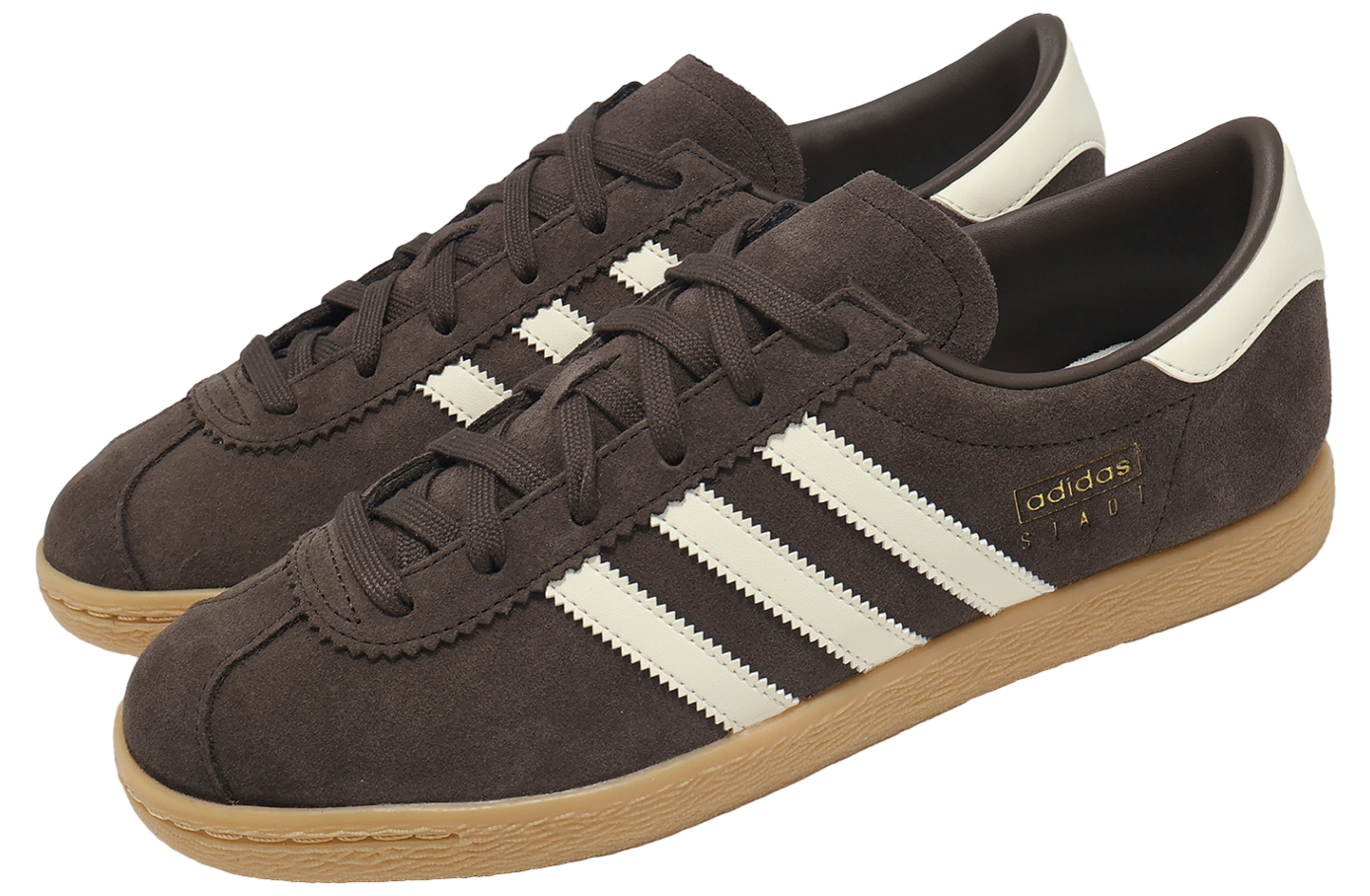 Adidas Stadt Dark Brown / Cream White