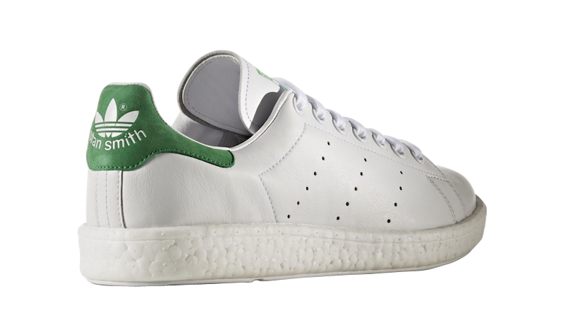 adidas stan smith boost white green