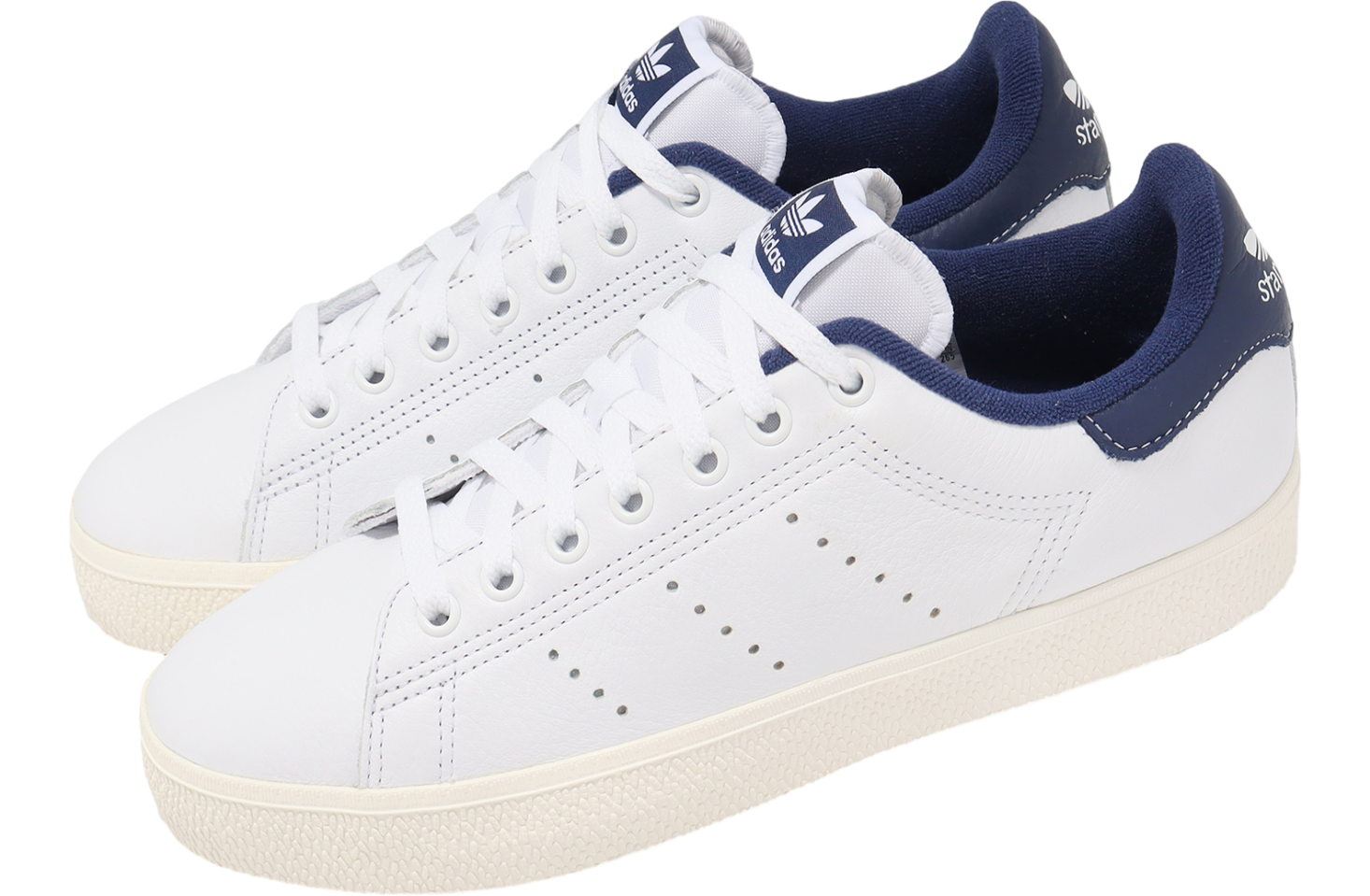 国内配送 adidas STAN SMITH C.WHITE/C.WHITE/DARK BLUE Adidas Stan Smith CS Cloud White / Dark Blue - Feb 2024