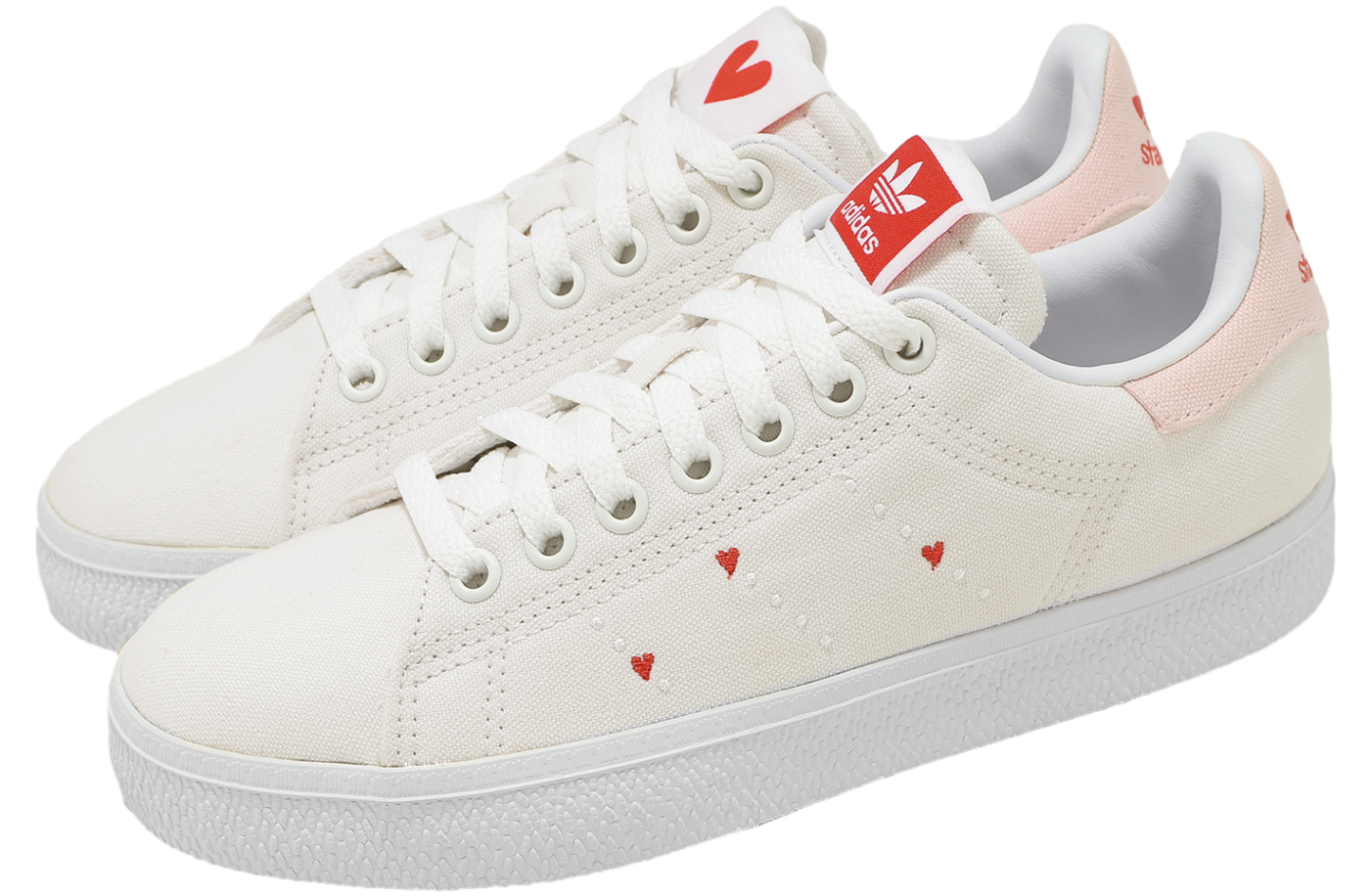 Adidas Stan Smith CS J GS Footwear White / Bright Red