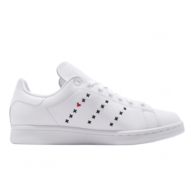 adidas Stan Smith Footwear White Core Black Scarlet - Aug 2019 - EG5810