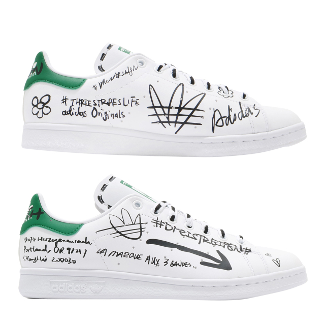 adidas Stan Smith Footwear White Green