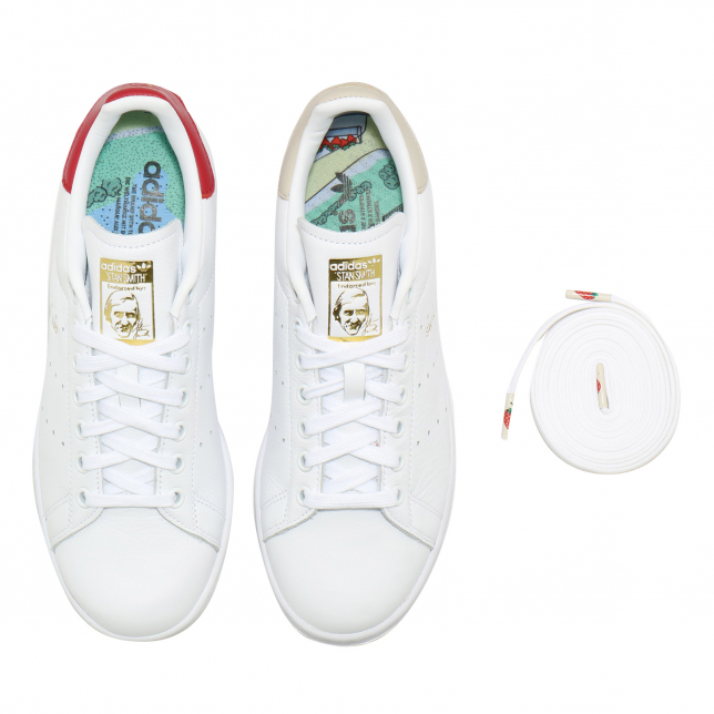 adidas Stan Smith Footwear White Power Red FY9202