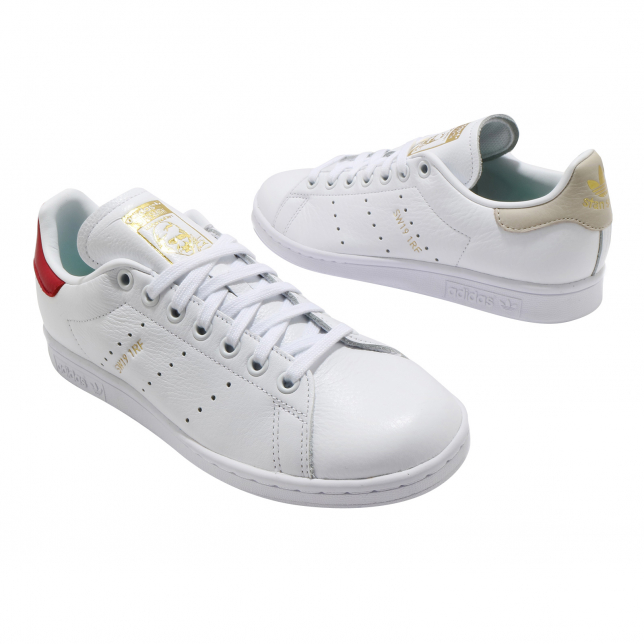 adidas Stan Smith Footwear White Power Red