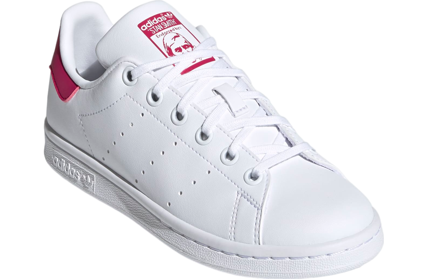 Adidas Stan Smith GS Cloud White / Bold Pink