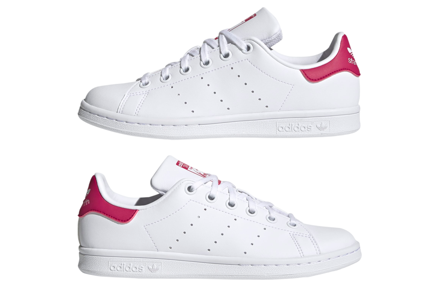 Adidas Stan Smith GS Cloud White / Bold Pink