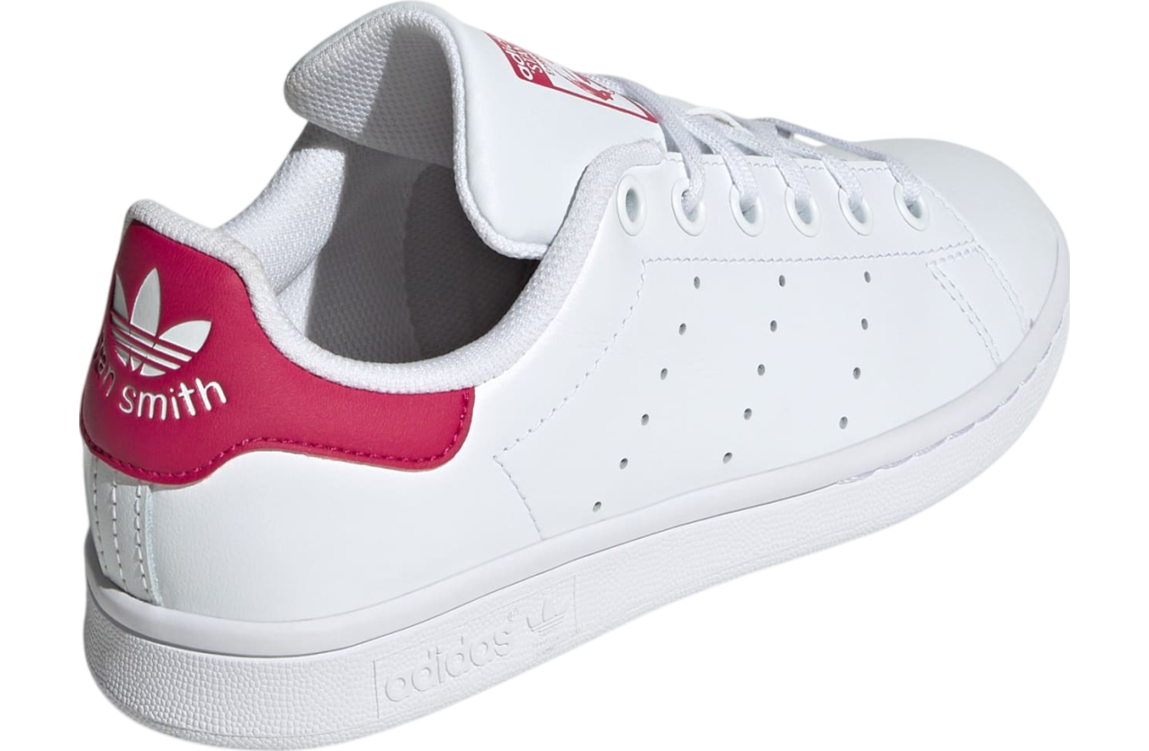 Adidas Stan Smith GS Cloud White Cloud White Bold Pink Nov 2024 JP9711 KicksOnFire