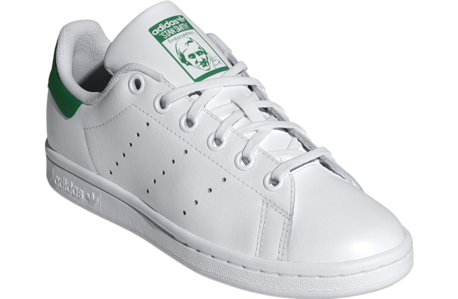 Adidas Stan Smith Gs Cloud White / Cloud White / Green