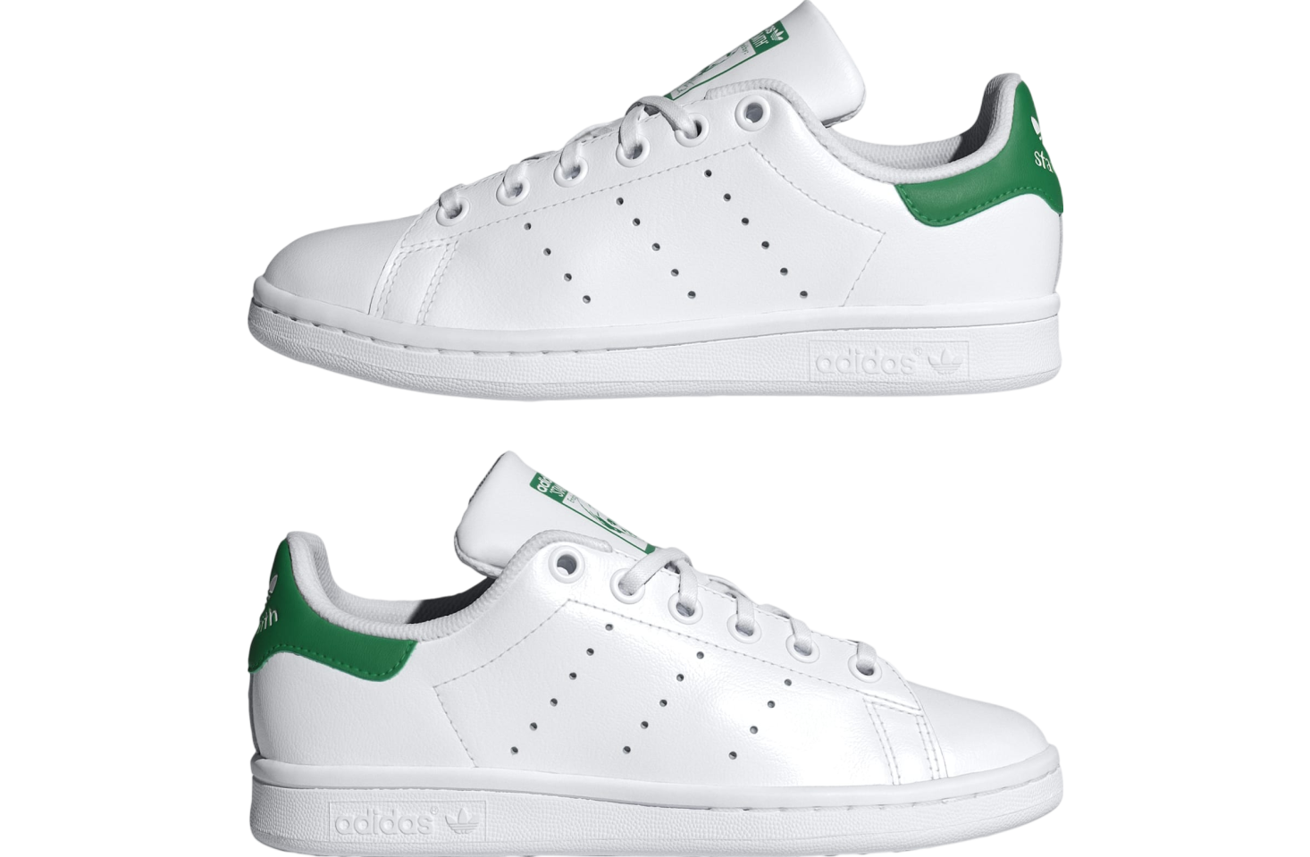 Adidas Stan Smith Gs Cloud White / Cloud White / Green