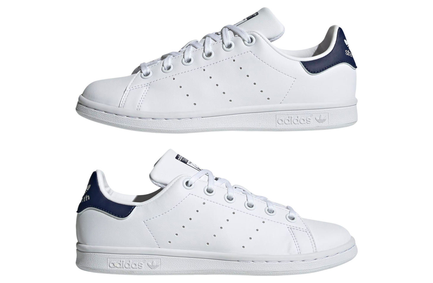 Adidas Stan Smith Gs Cloud White / Dark Blue