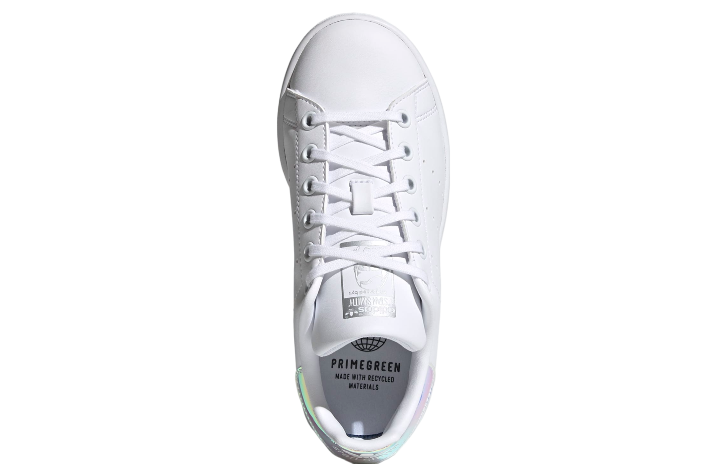 Adidas Stan Smith Gs Cloud White / Silver Metallic