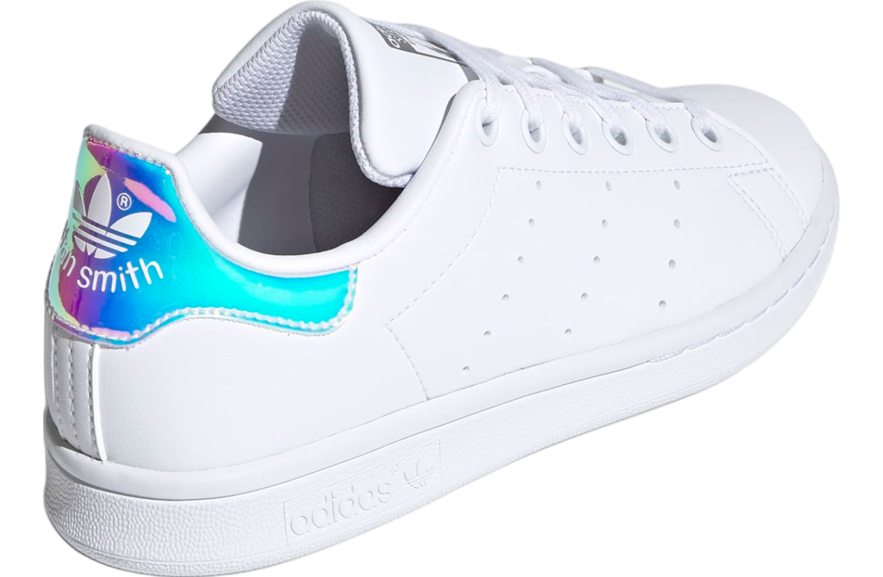 Adidas Stan Smith Gs Cloud White / Silver Metallic