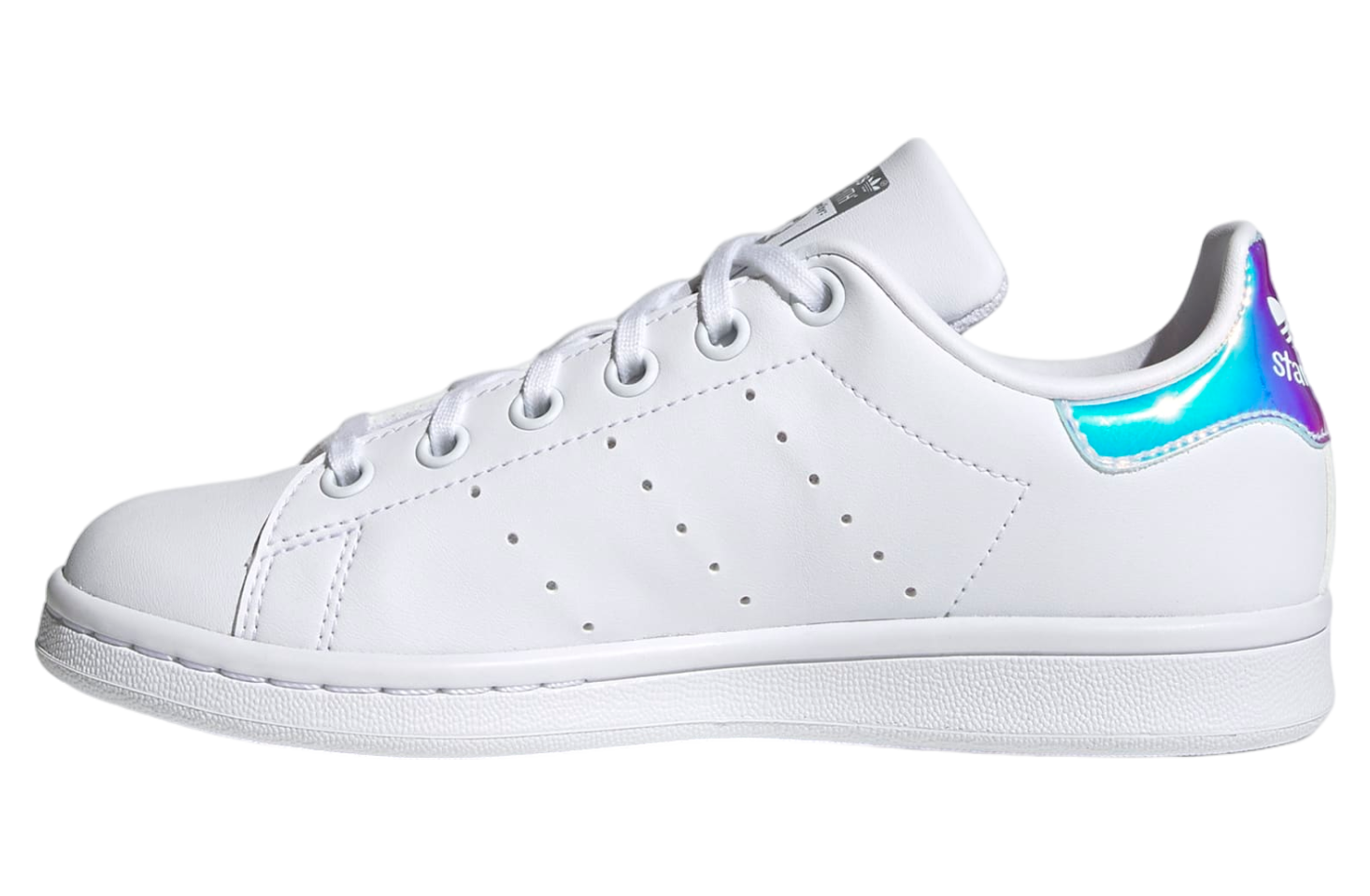 Adidas Stan Smith Gs Cloud White / Silver Metallic